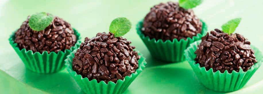 brigadeiro menta