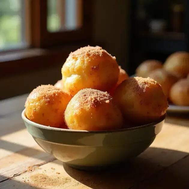 Bolinho de chuva crocante