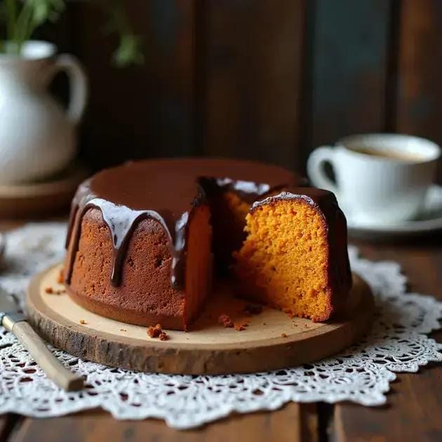 Bolo de cenoura