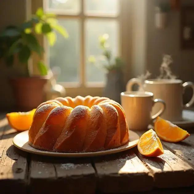 Receita 1 Bolo de laranja