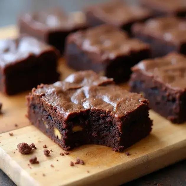 Brownie de chocolate com nozes
