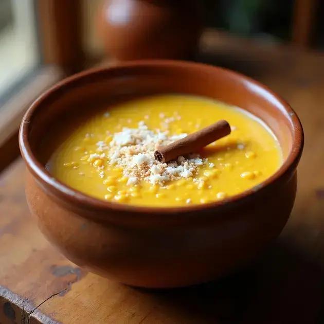 Receita 1 Canjica cremosa com leite condensado