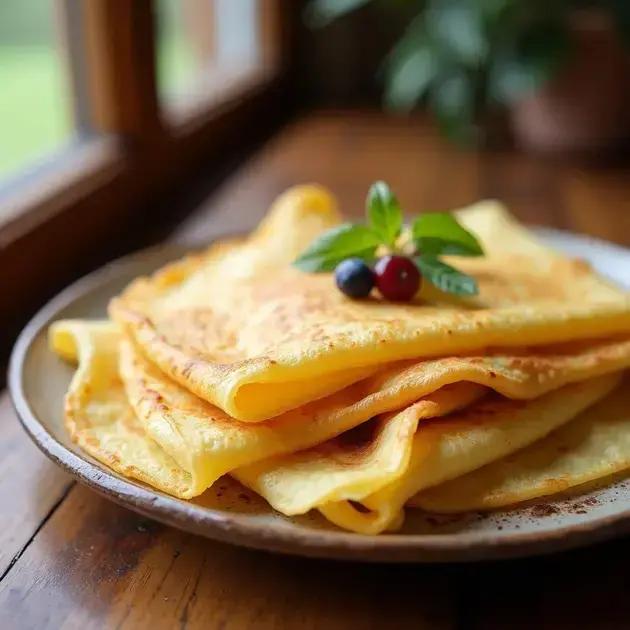 Crepes franceses: a receita fácil e versátil para café da manhã e sobremesas inesquecíveis