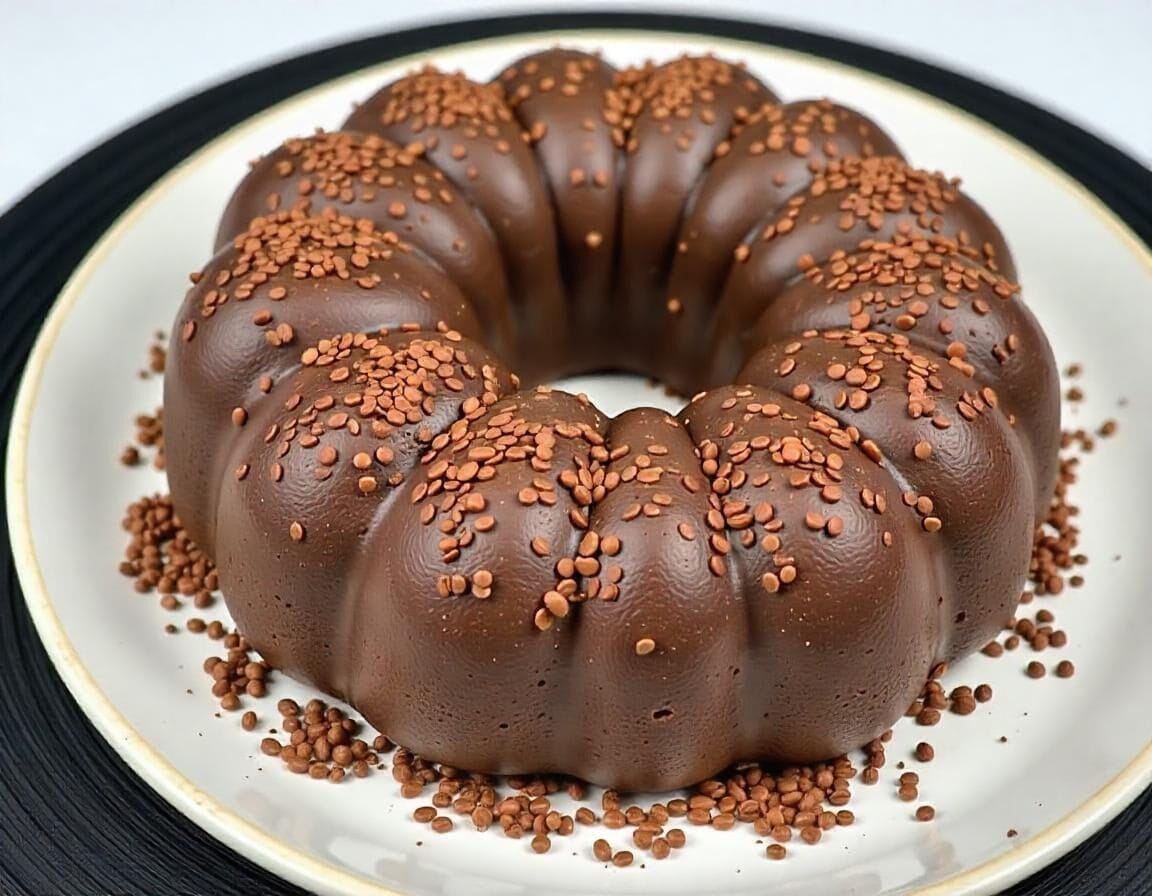 freepik chocolate cake with chocolate sprinkles on a white 75238
