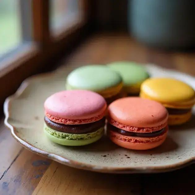 Macarons franceses: delicadeza crocante, recheio cremoso para impressionar