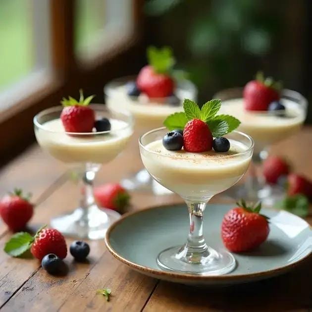 Panna cotta: sobremesa fácil de impressionar em qualquer ocasião