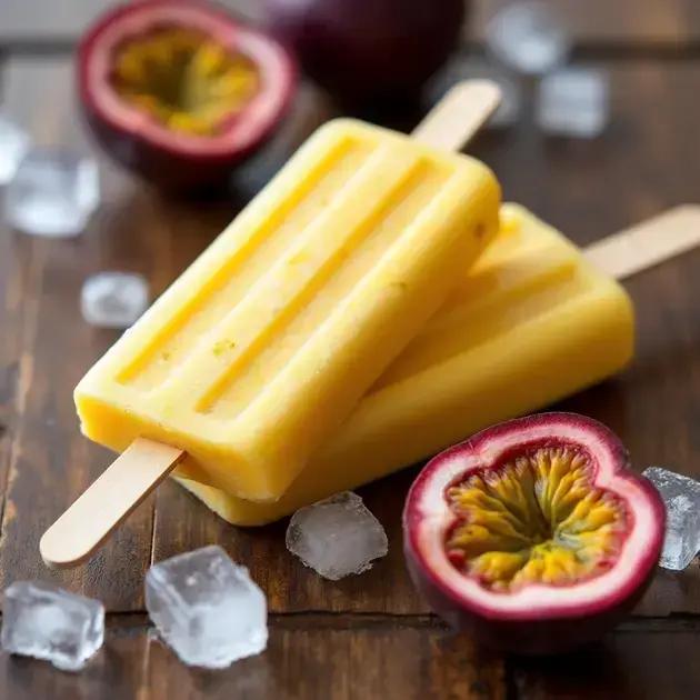 Picolé de maracujá fácil: refresque o dia com essa receita prática e saborosa