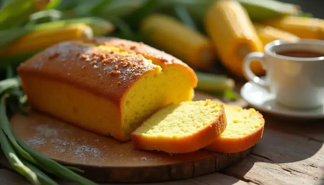 Bolo de milho verde fofinho: receita fácil para surpreender no café da tarde