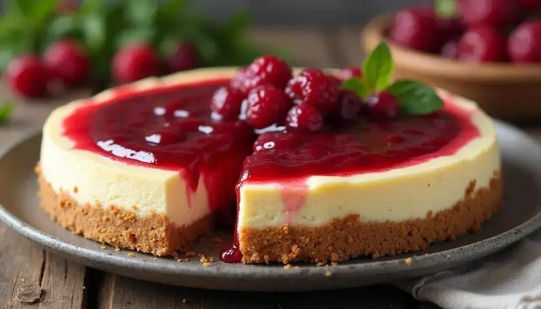 Cheesecake vegano