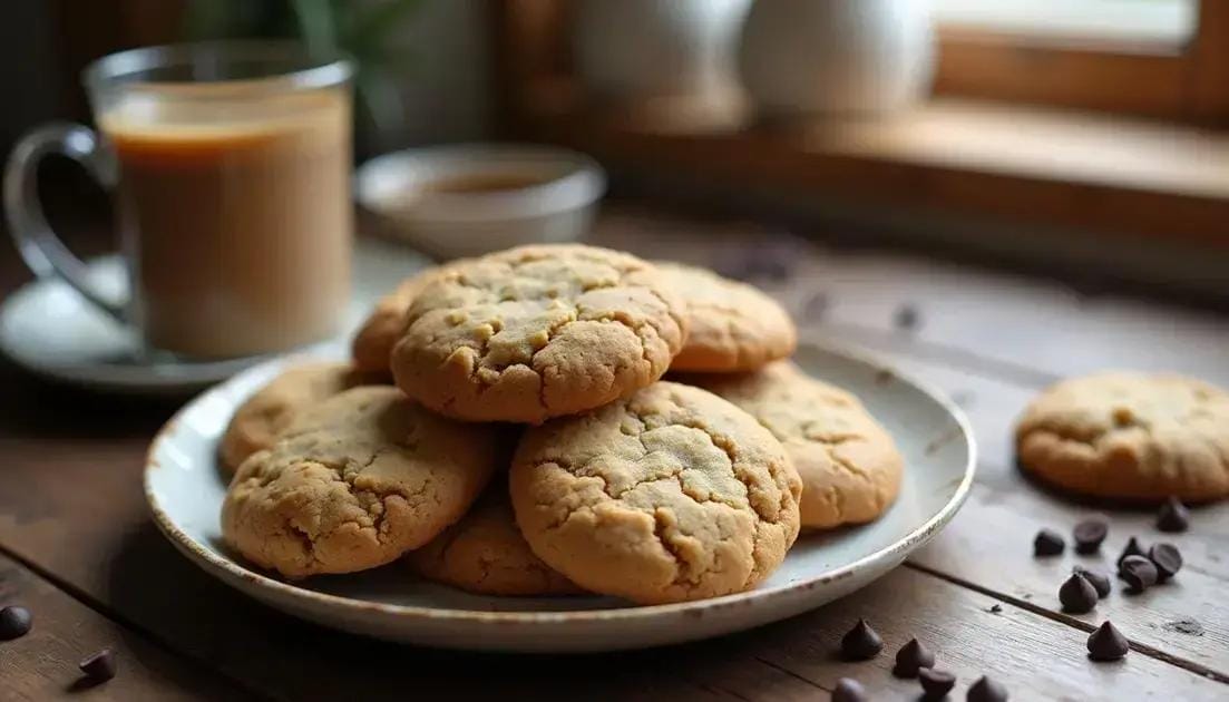 Cookies sem glúten: um clássico adaptado para seu dia a dia sem farinha
