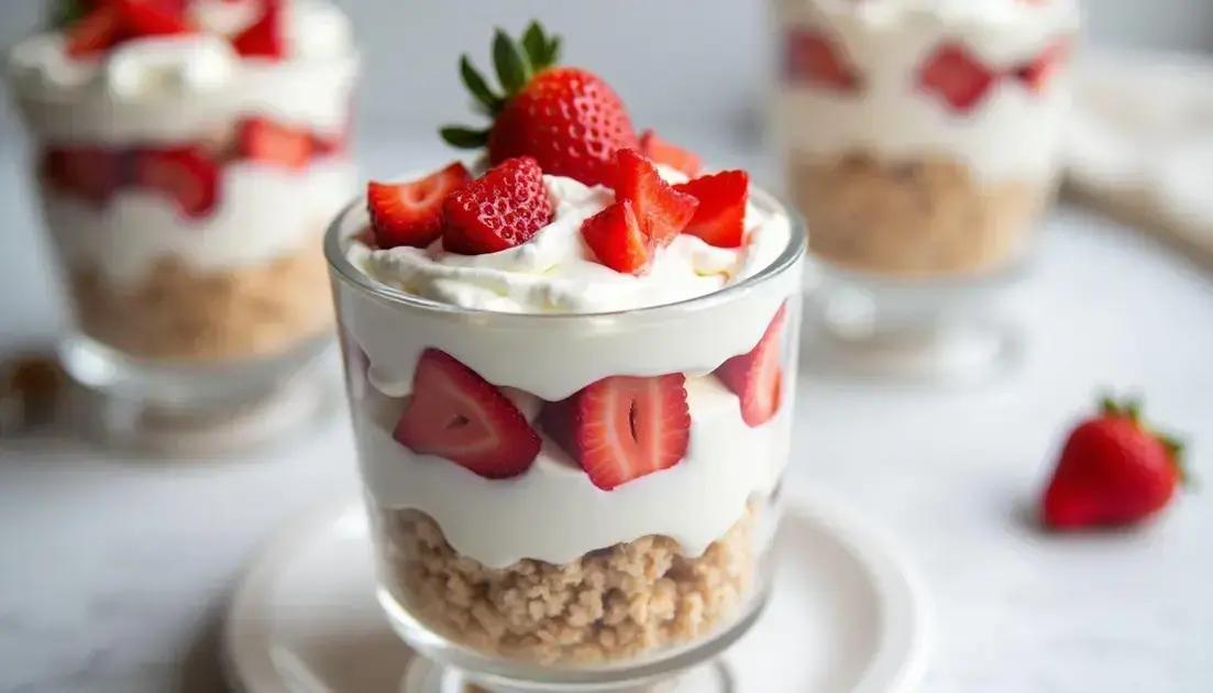 Eton Mess fácil: sobremesa refrescante com morango e merengue