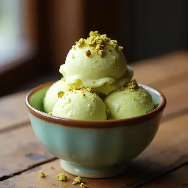 Gelato de pistache: cremosidade e sabor intenso para refrescar seus dias