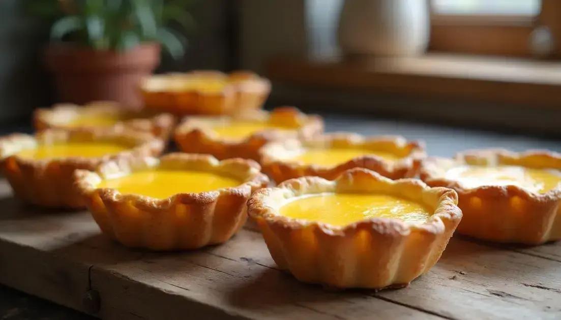 Nata portuguesa: a receita cremosa perfeita para um café especial em casa