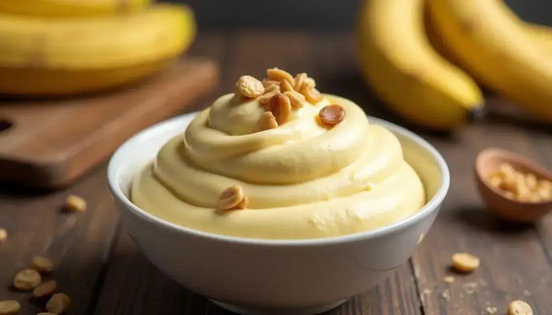 Receita 1 Nice cream (sorvete de banana)