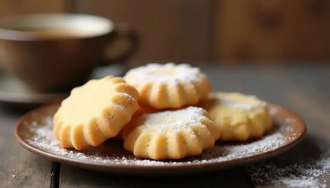 Petit four: a receita clássica do biscoitinho amanteigado que derrete na boca
