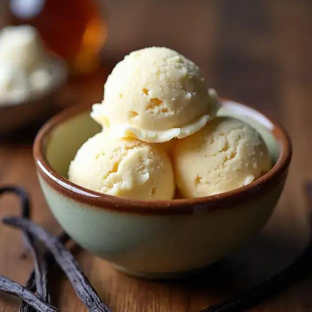 Sorvete de baunilha bourbon: cremosidade e aroma marcante na sua sobremesa