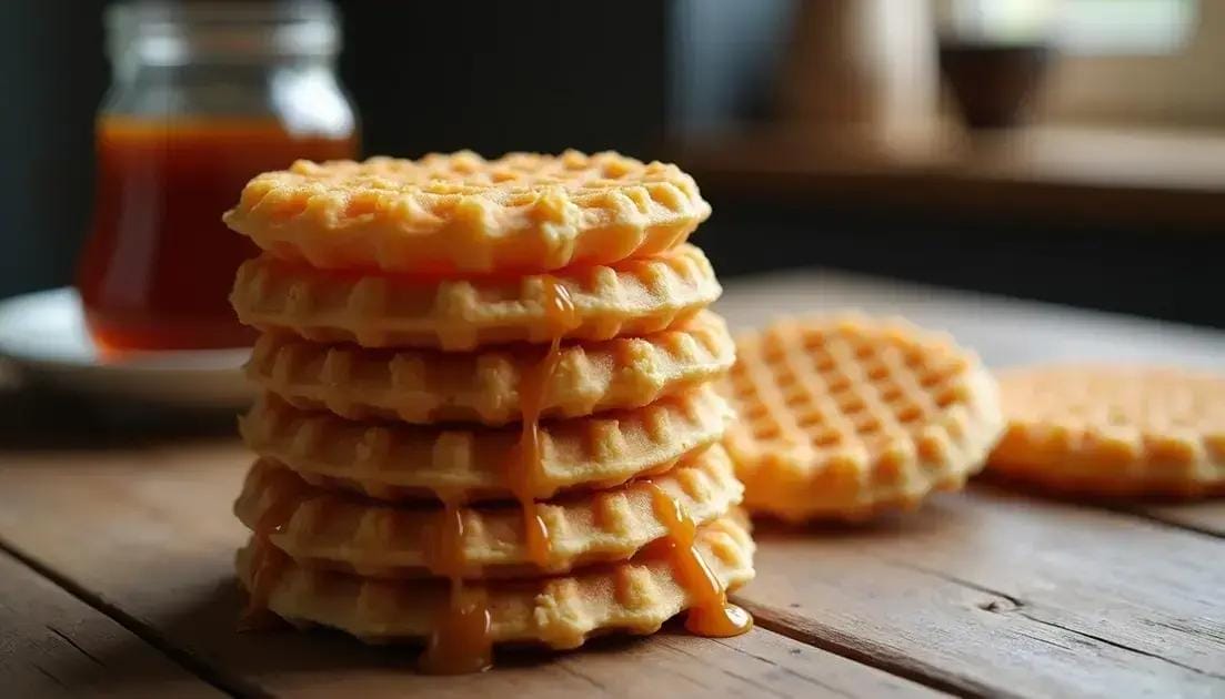 Stroopwafel: biscoito holandês recheado que lembra infância e aconchego